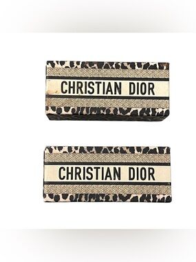 2pc Christian Dior Limited Edition Mitzah Case/Holder for Lipstick